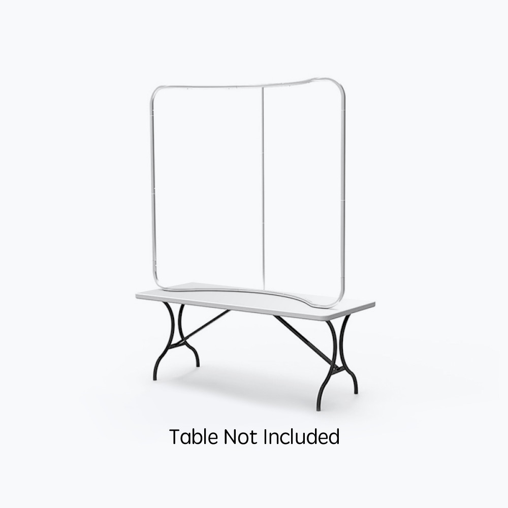 6ft Curved Tension Fabric Display (Hardware Only)