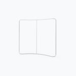8ft Curved Tension Fabric Display (Hardware Only)